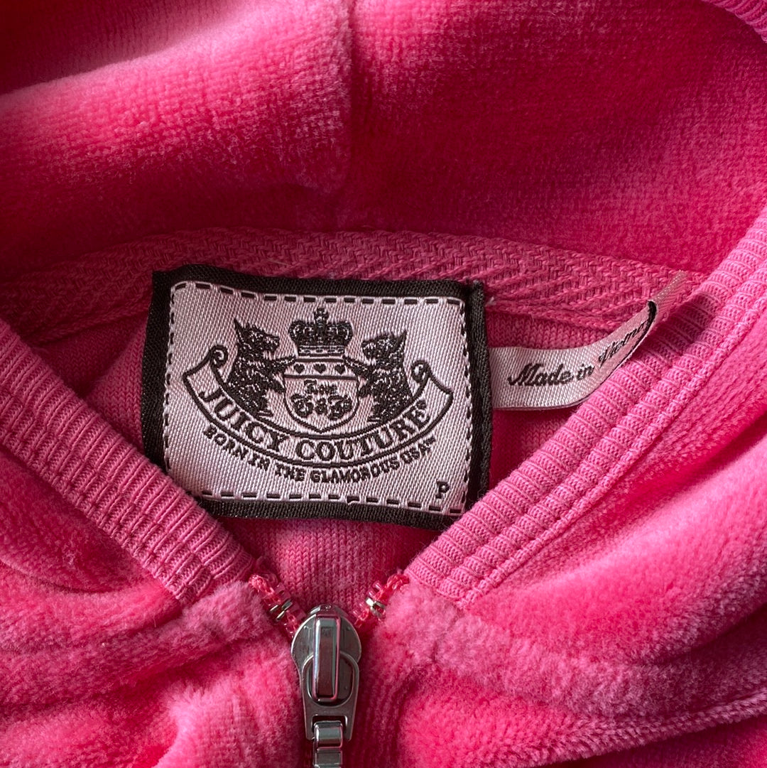 pink juicy couture zip up