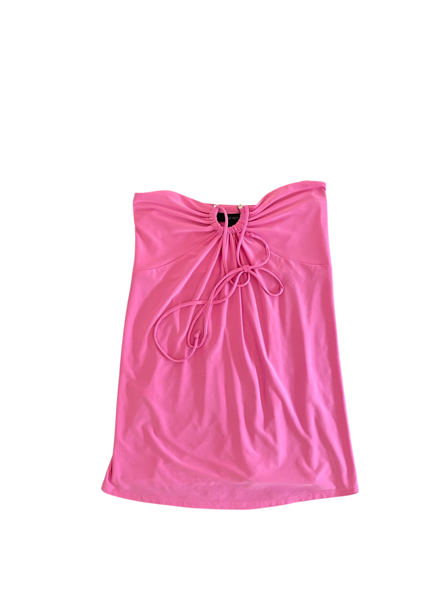 pink halter top