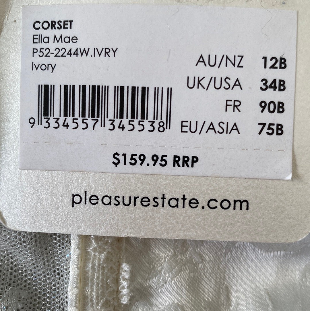 pleasure state corset $159 rrp