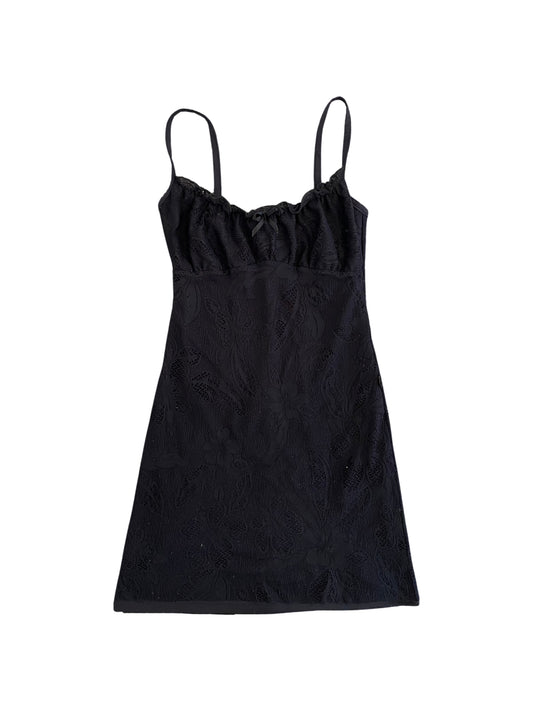 ♡ black mini dress ♡