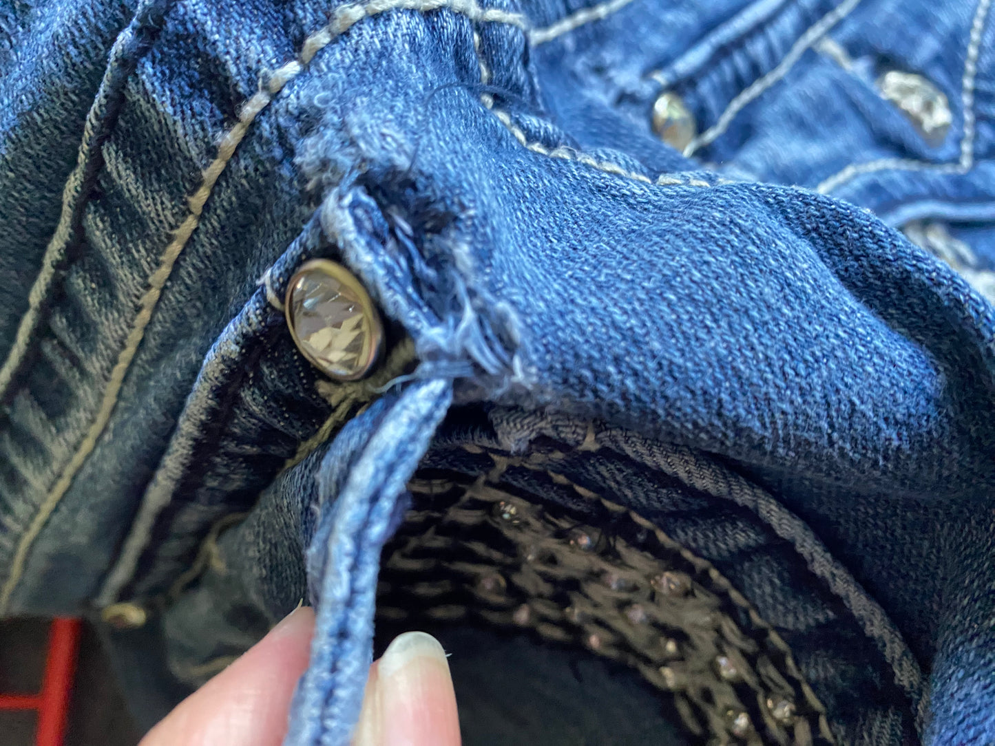 ♡ insane angel wing miss me jeans ♡