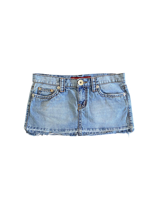 hot kiss denim mini skirt