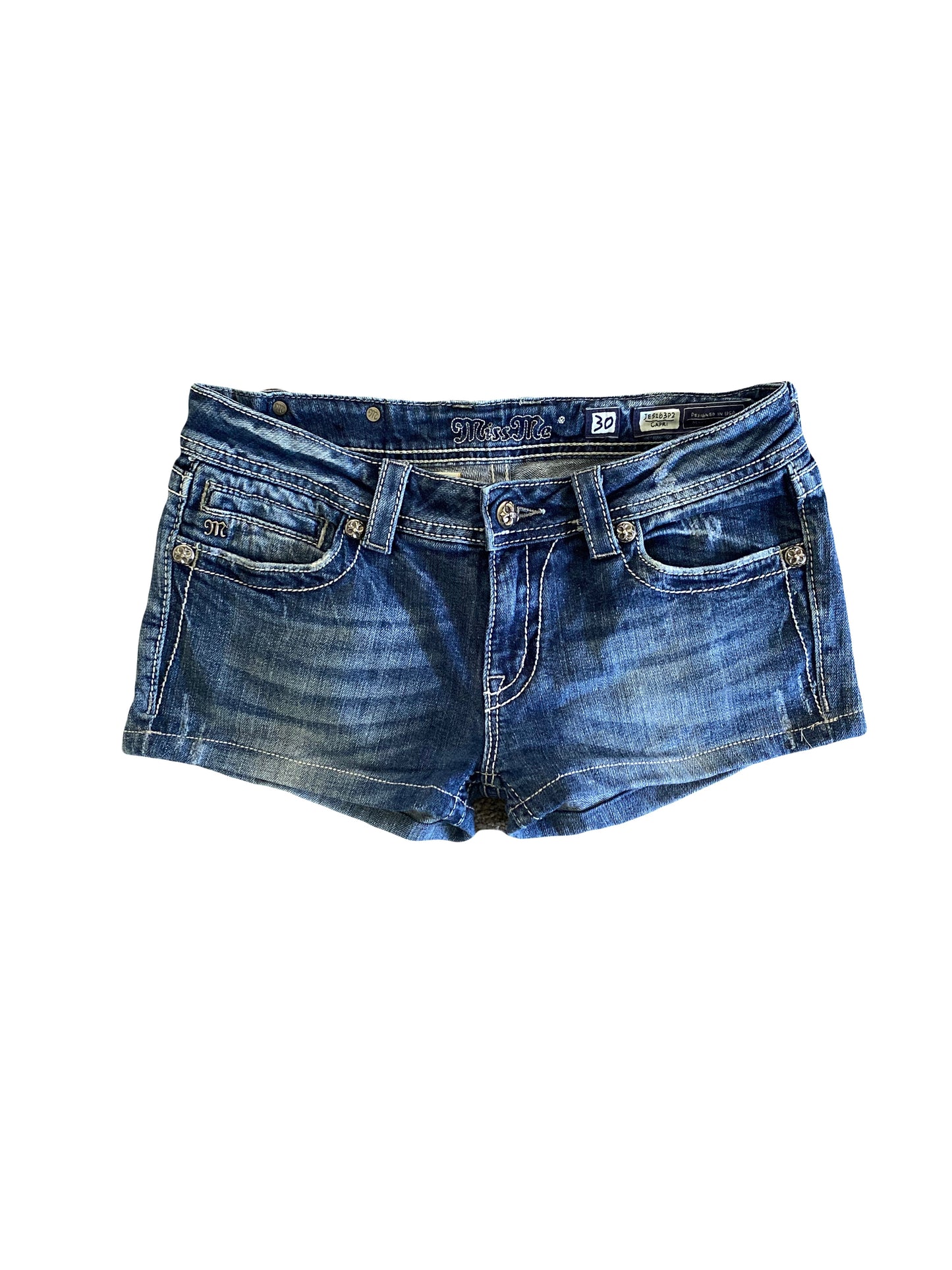 insane miss me angel wing mini shorts