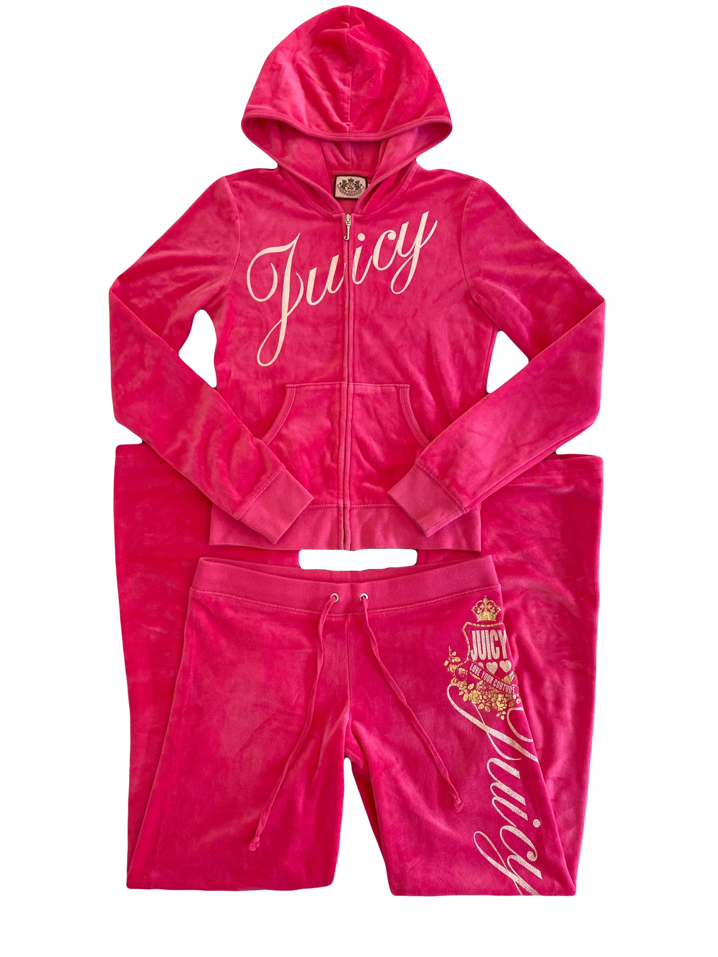 pink juicy couture tracksuit