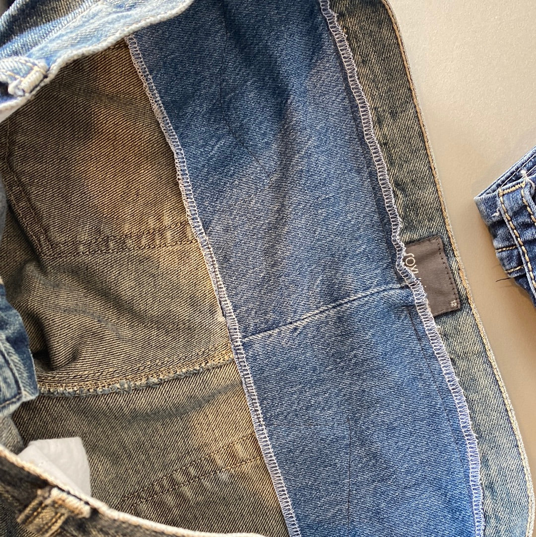 roxy vintage light wash jeans