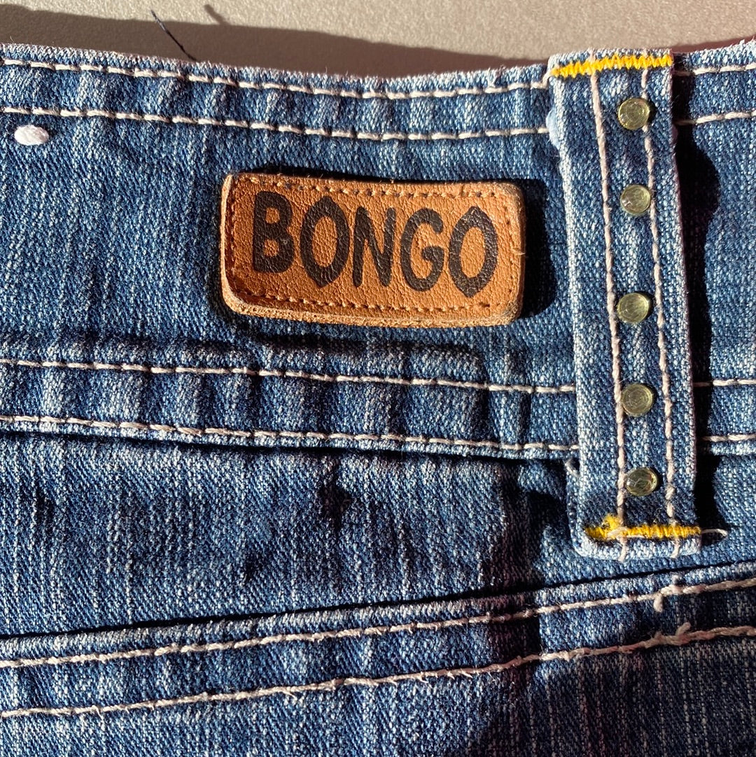 bongo denim mini skirt