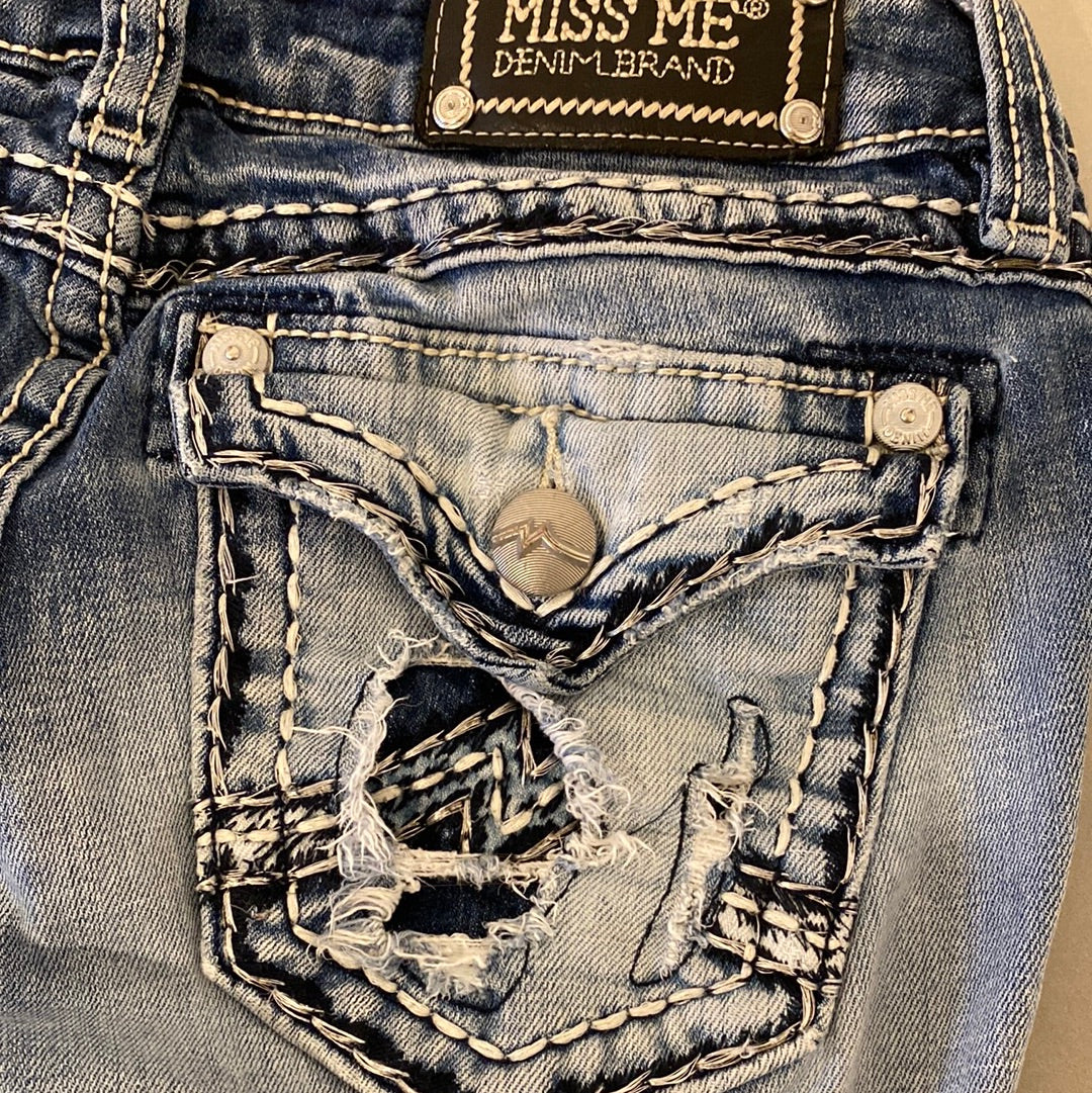 miss me bootcut light wash jeans