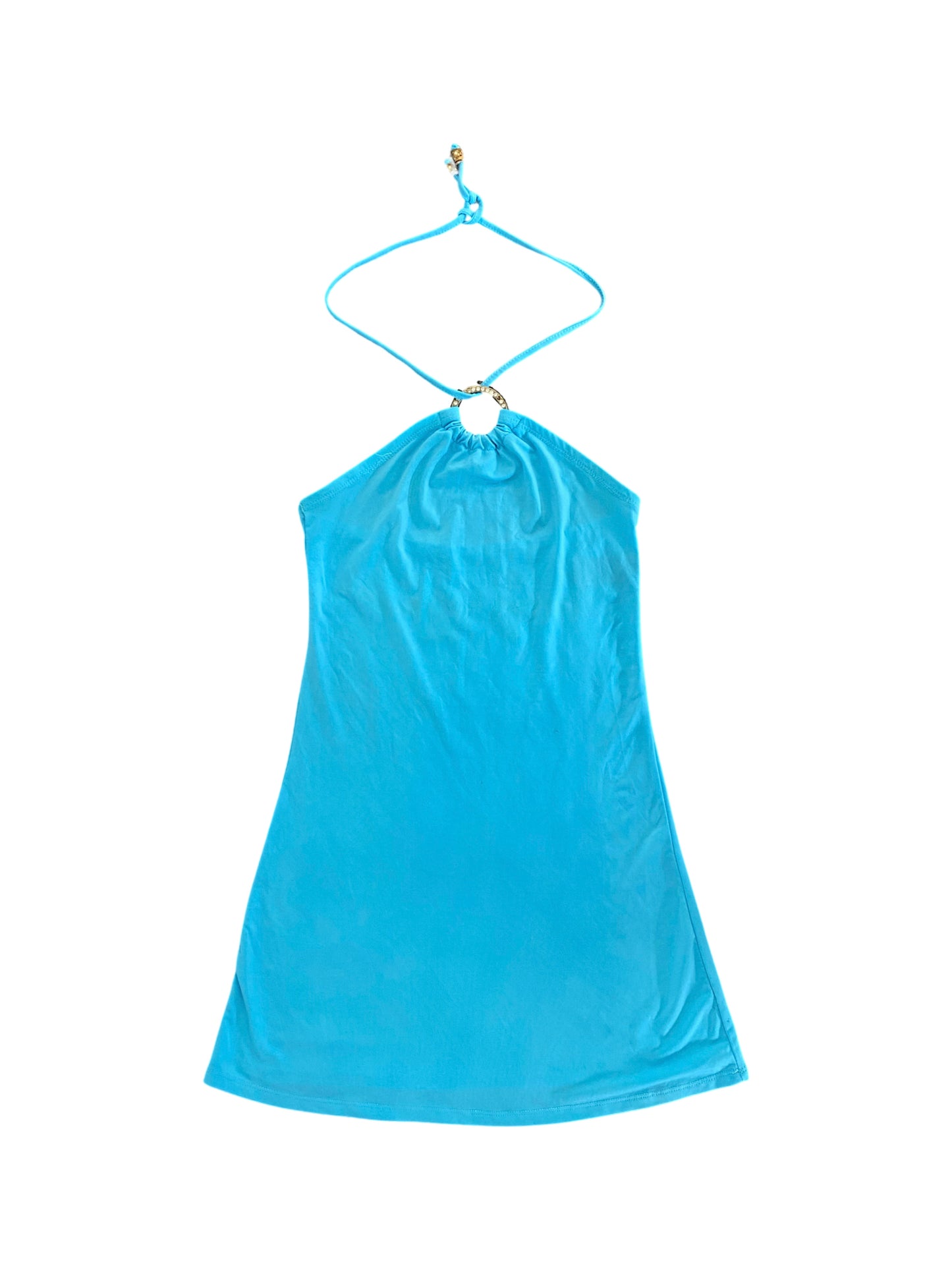 baby phat halter mini dress