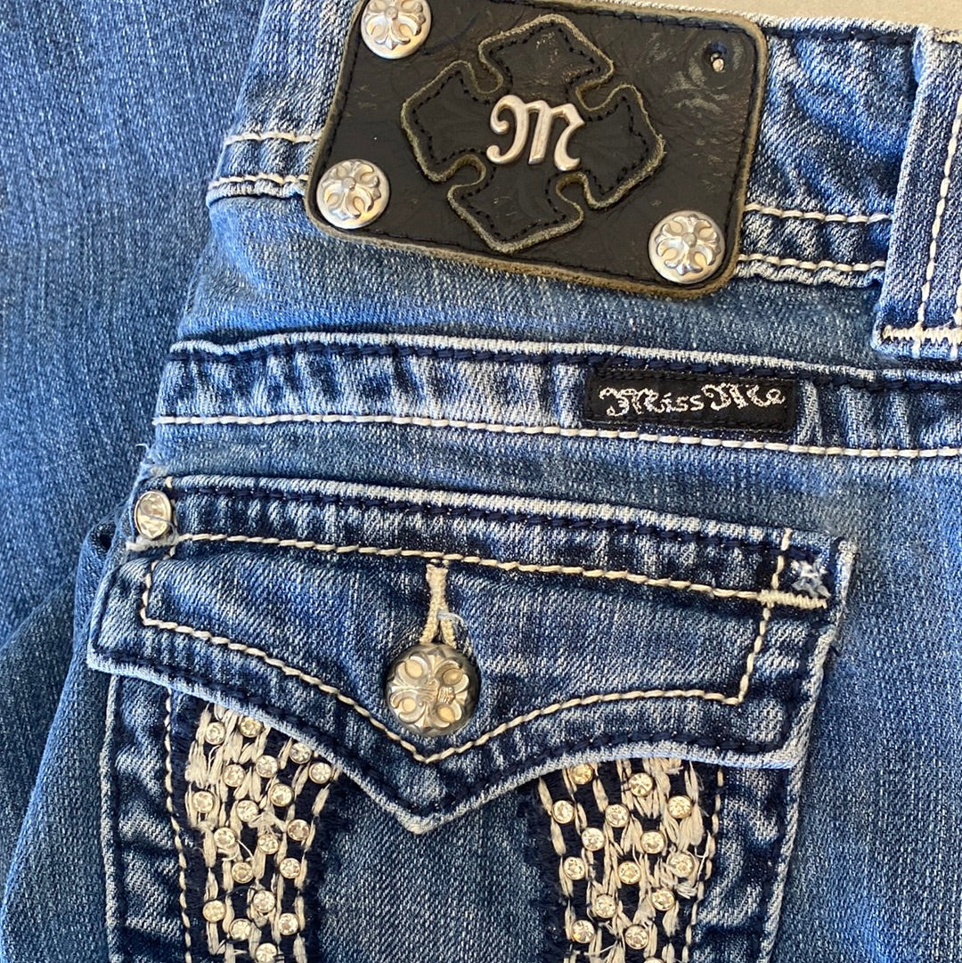 ♡ insane angel wing miss me jeans ♡