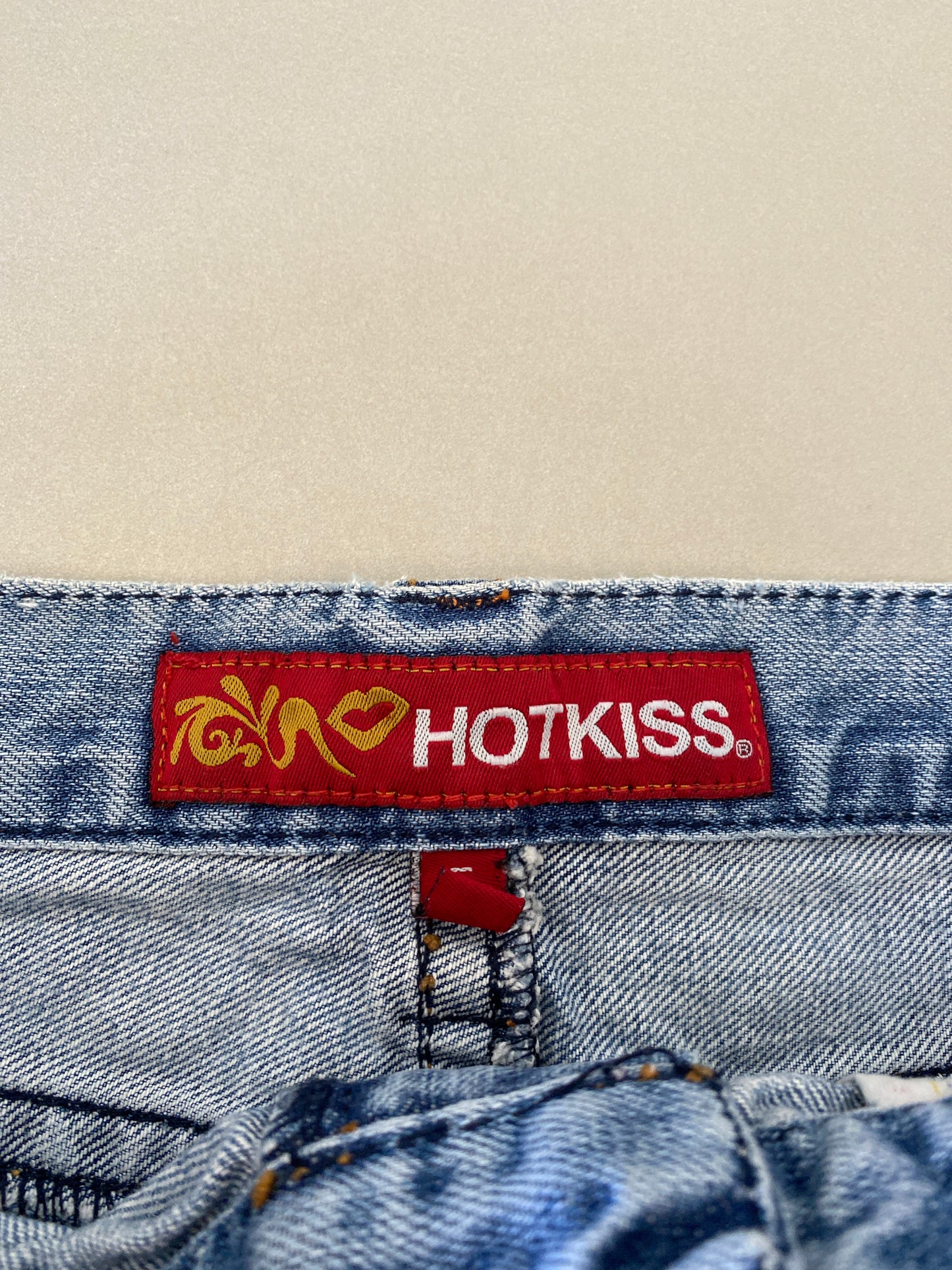 hot kiss denim mini skirt