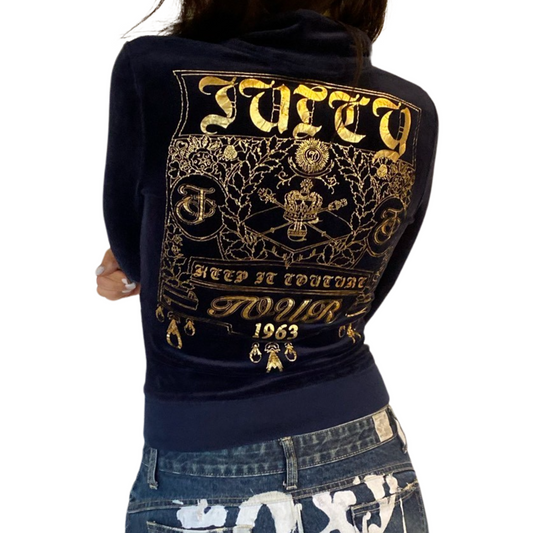 ♡ juicy couture tour 1963 zip up ♡
