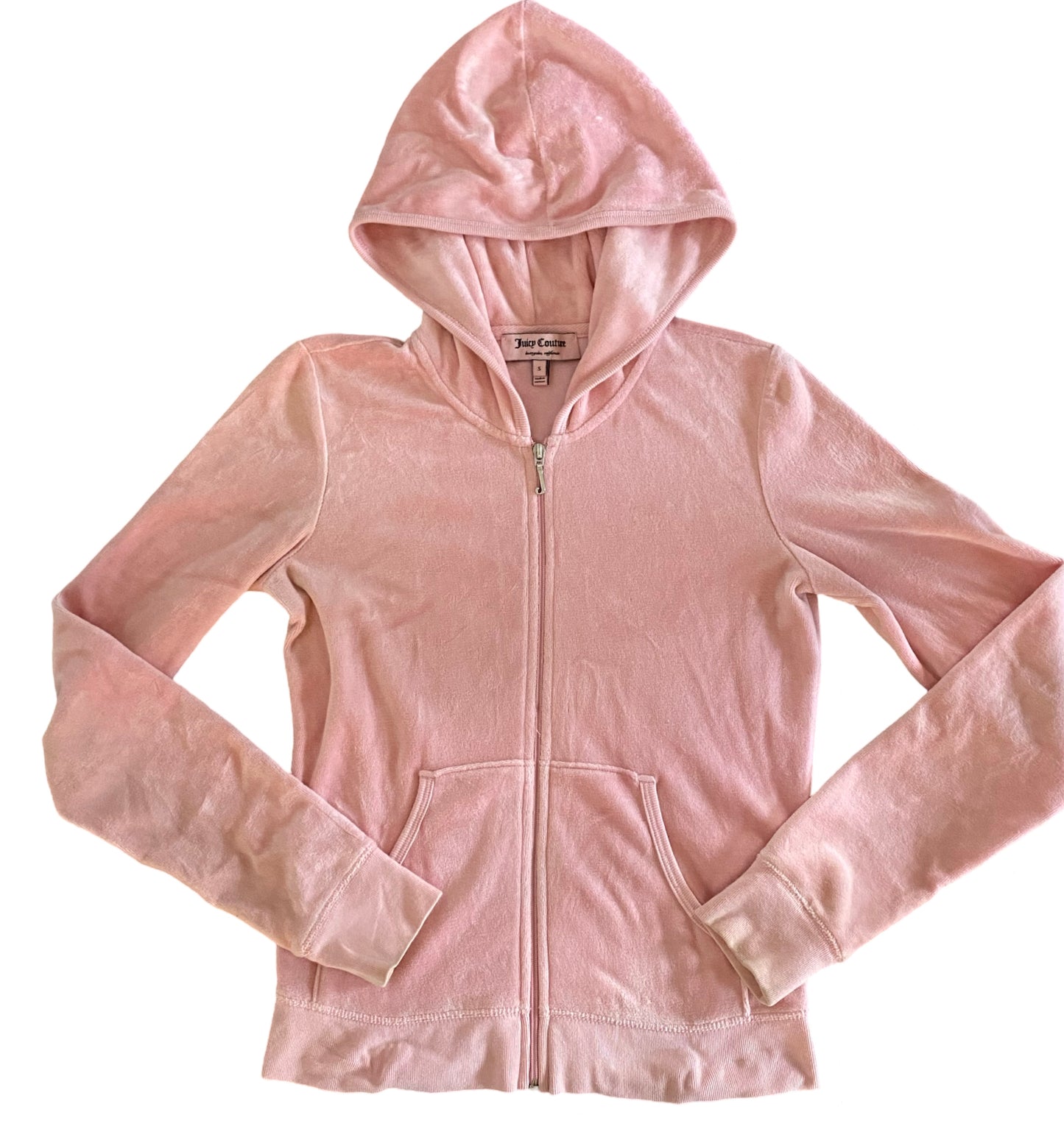 light pink juicy couture zip up