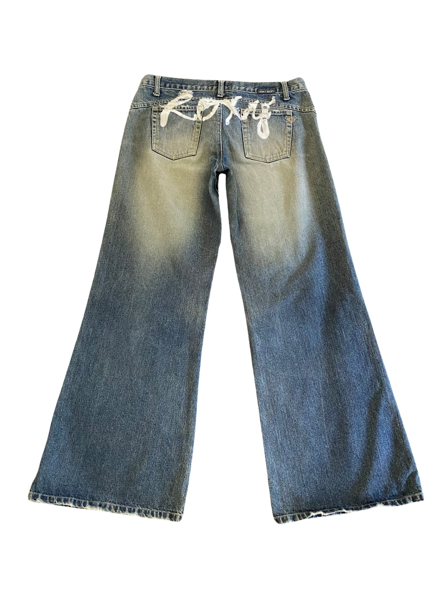 roxy vintage light wash jeans