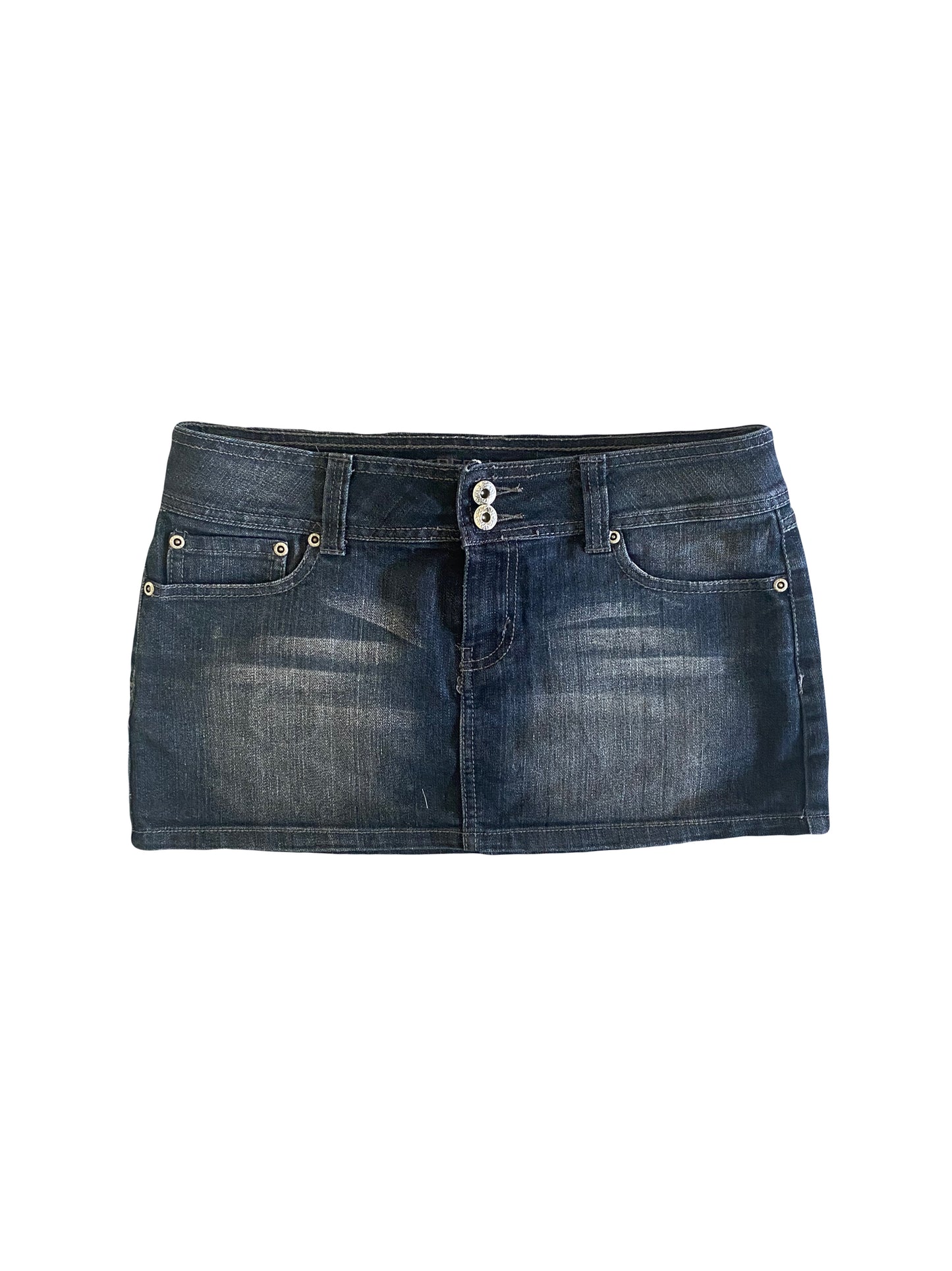 streetwear society denim mini skirt