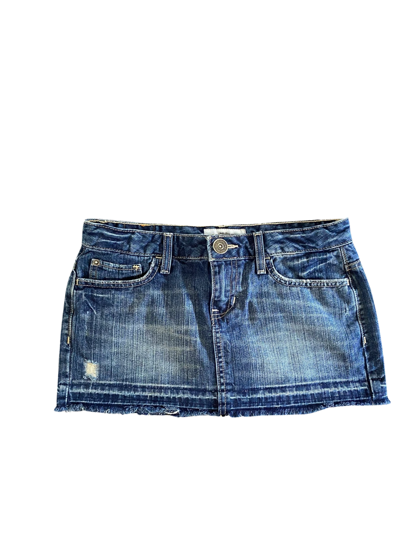 ♡ aeropostale denim mini skirt ♡