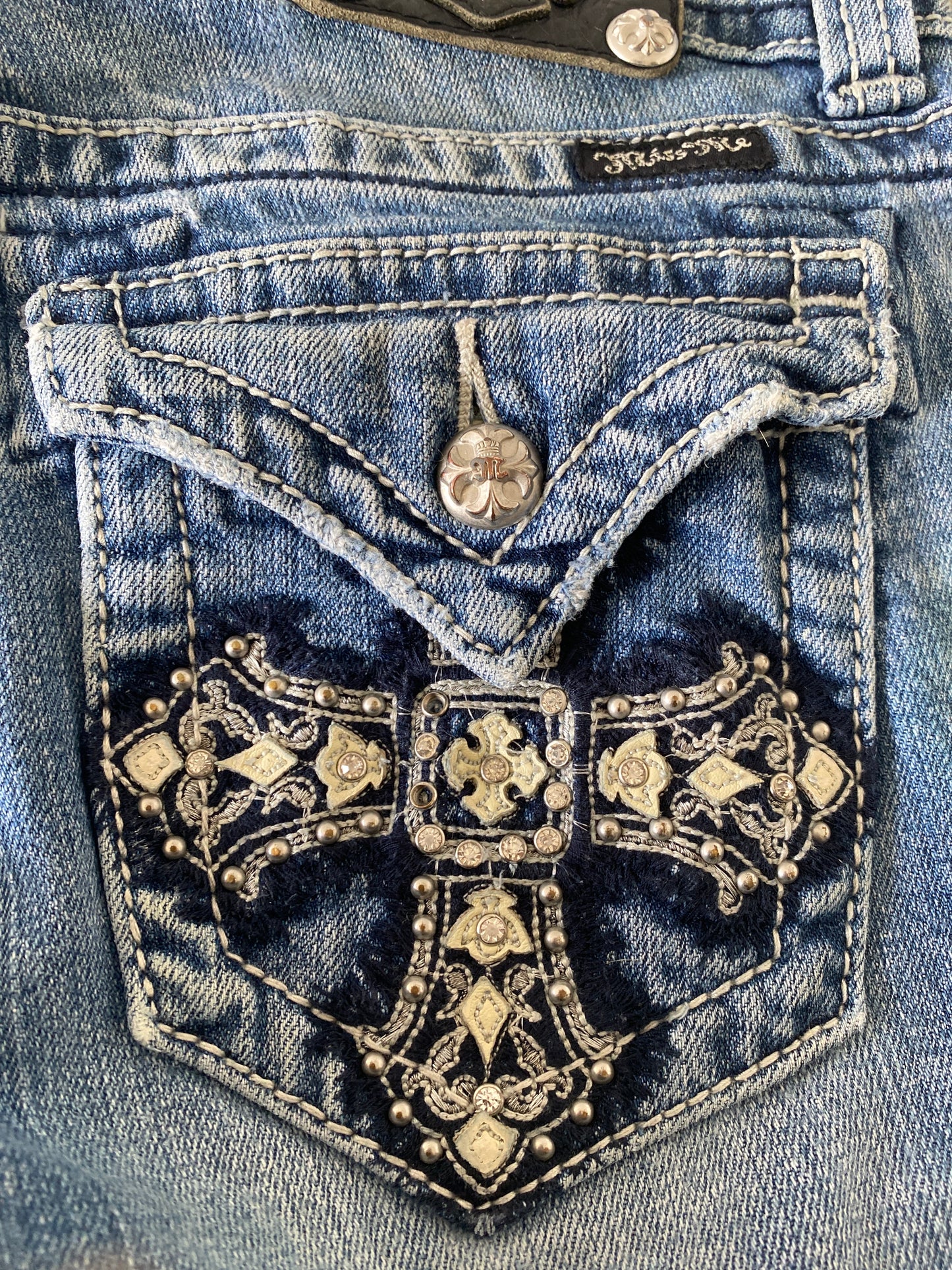 insane cross miss me bootcut jeans