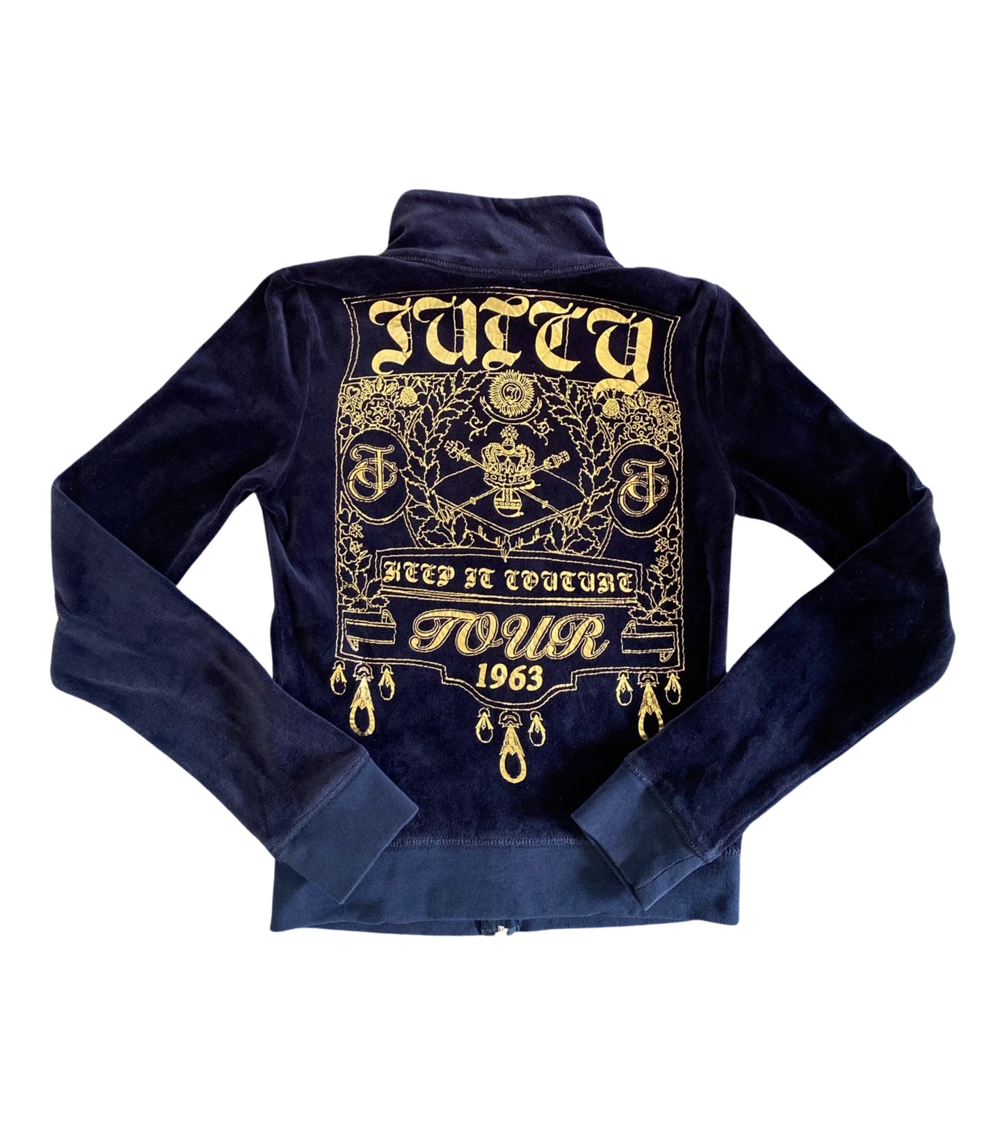 ♡ juicy couture tour 1963 zip up ♡