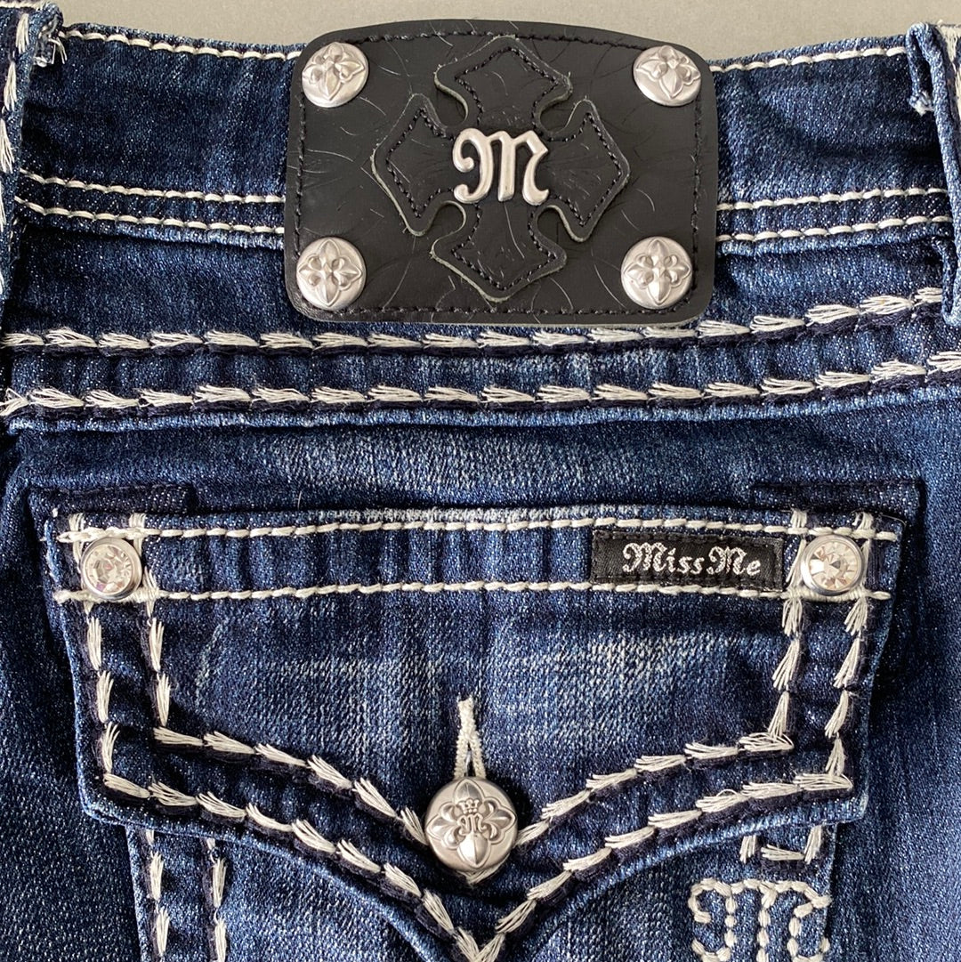 dark wash miss me jeans