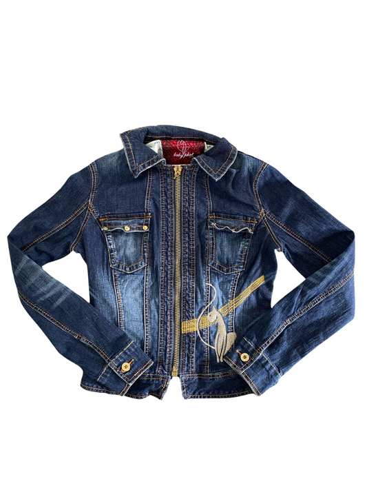 ♡ baby phat denim jacket ♡