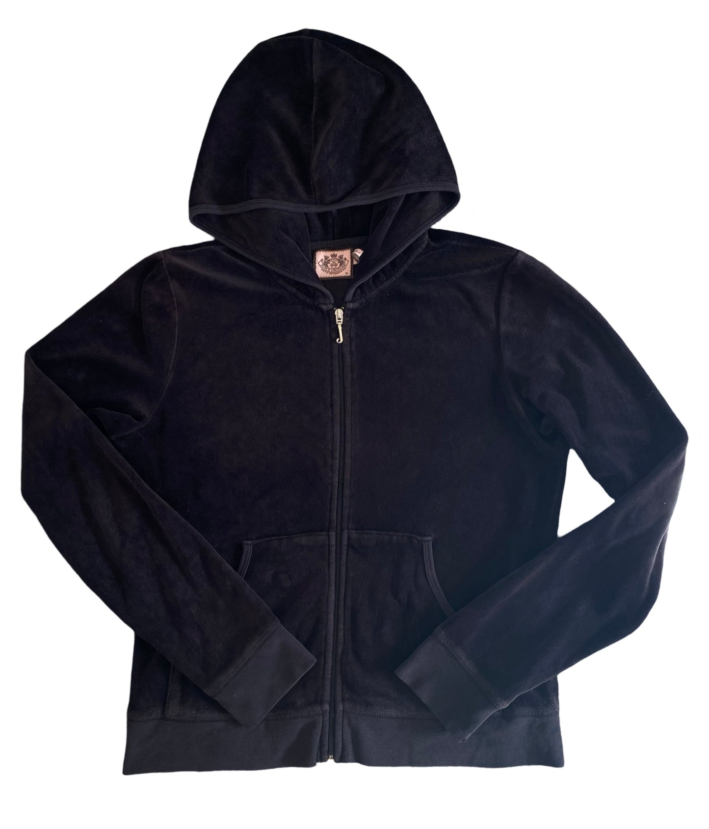 black juicy couture zip up