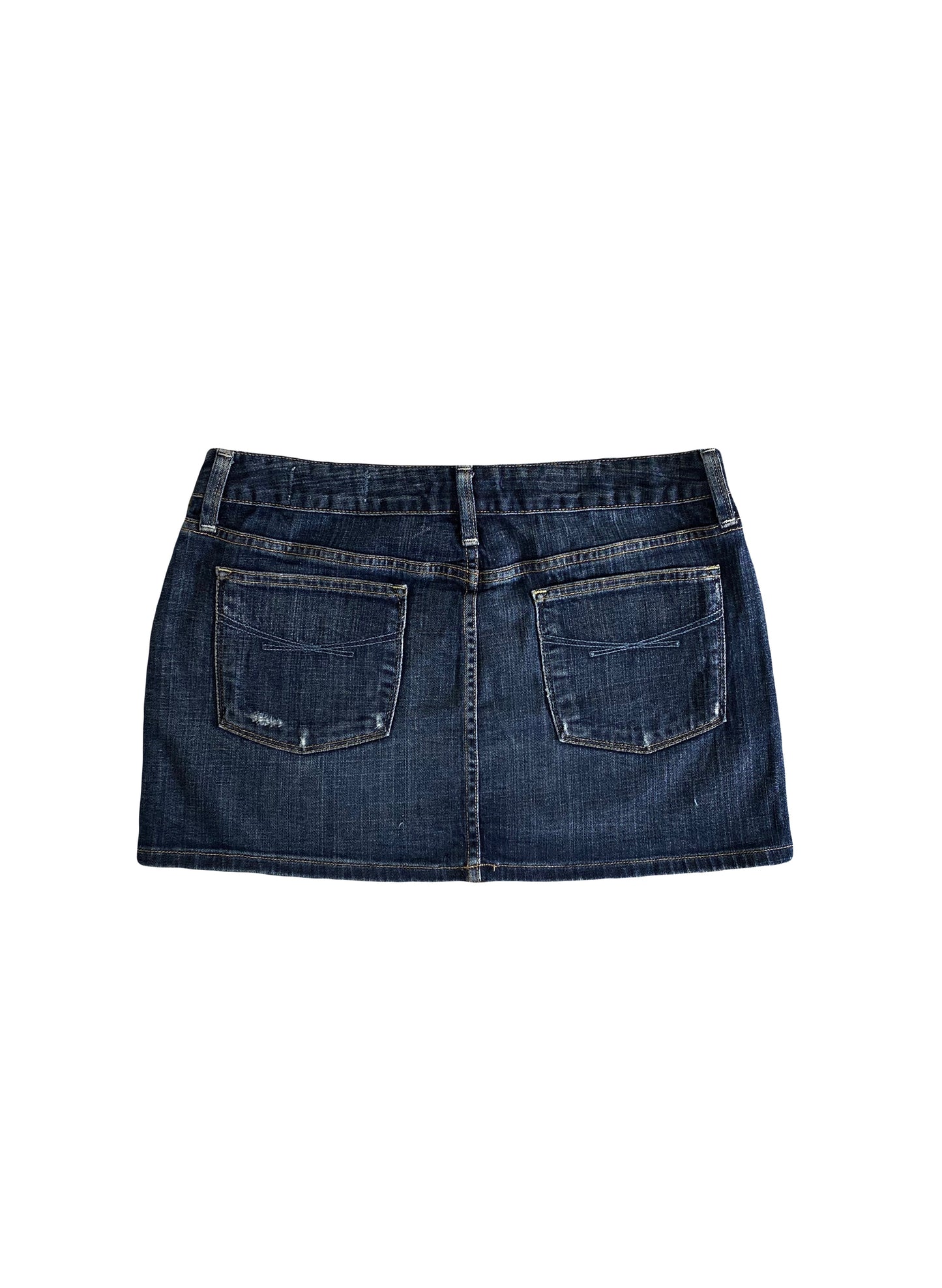 vintage gap denim mini skirt