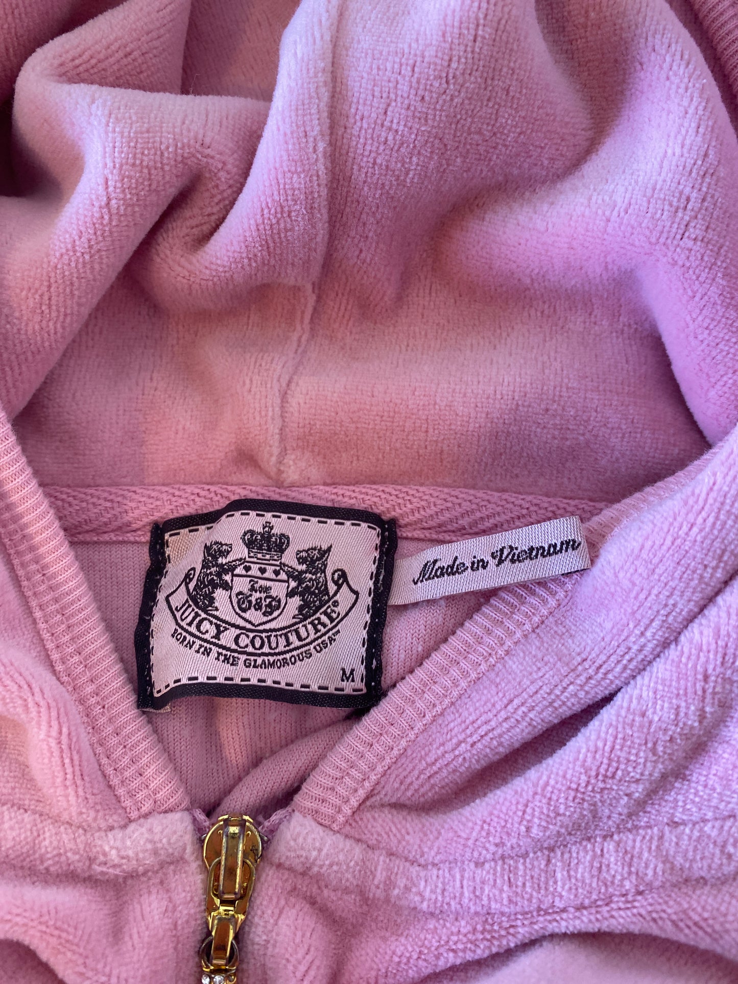 insane pink juicy couture zip up