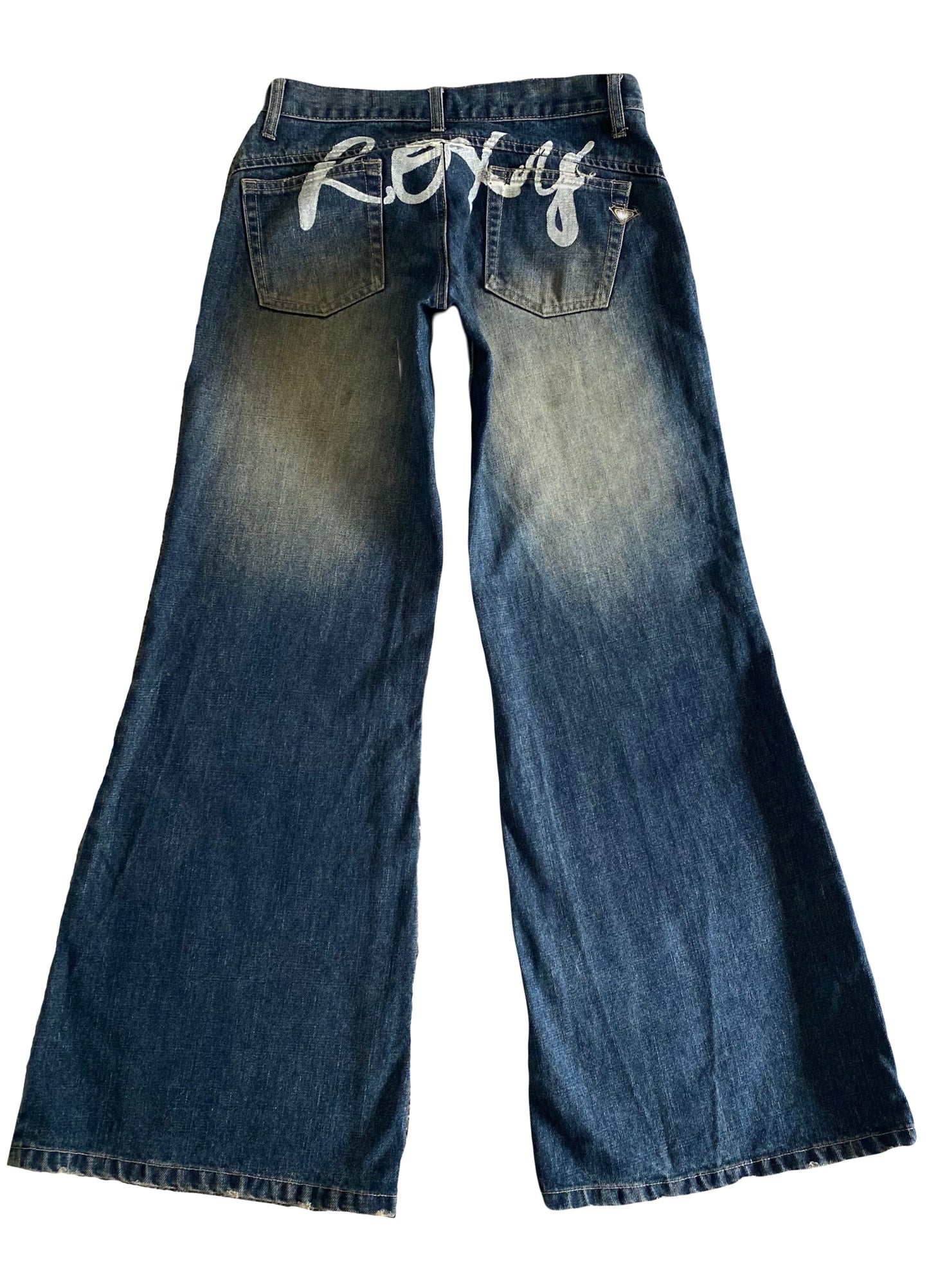 vintage roxy wide leg jeans