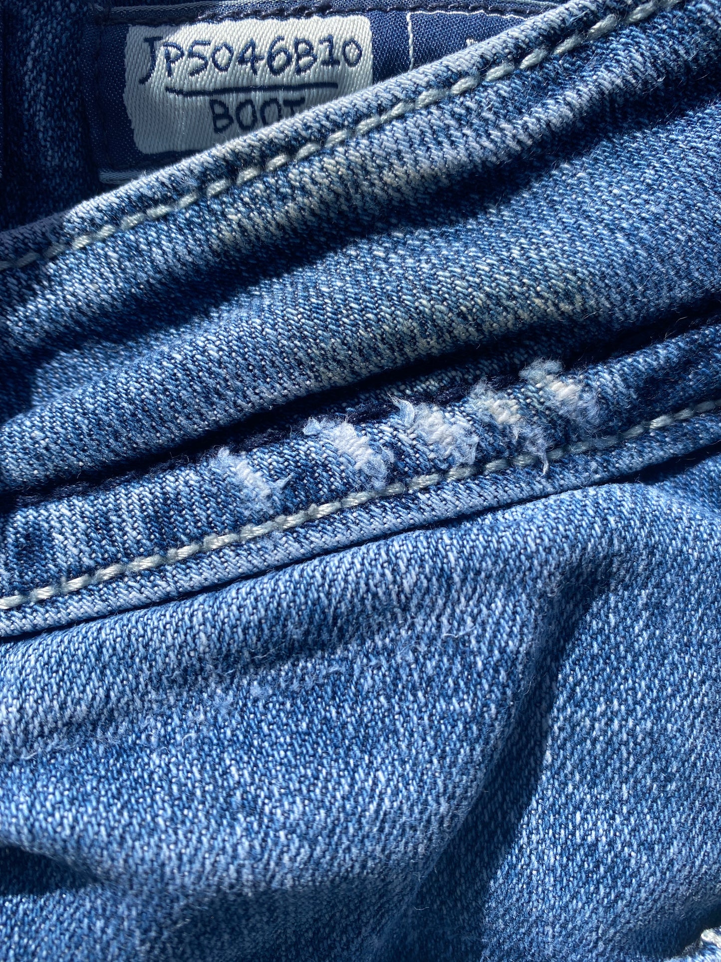 insane cross miss me bootcut jeans