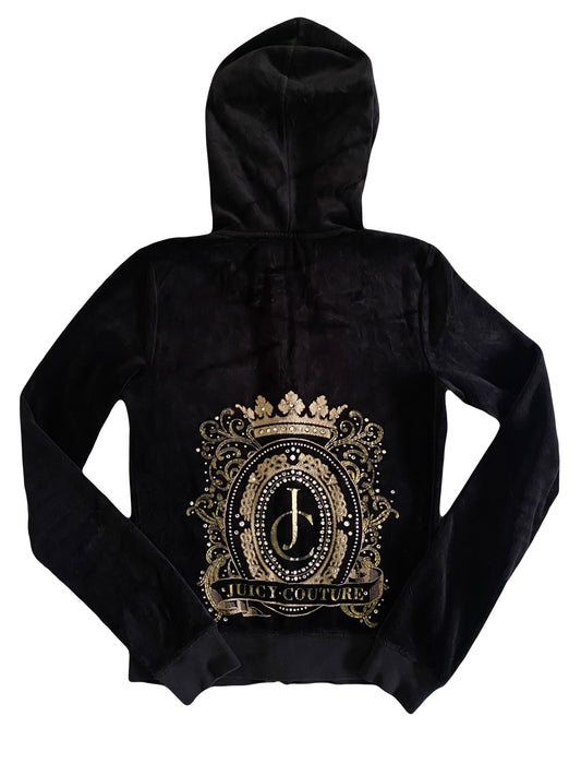 black juicy couture zip up