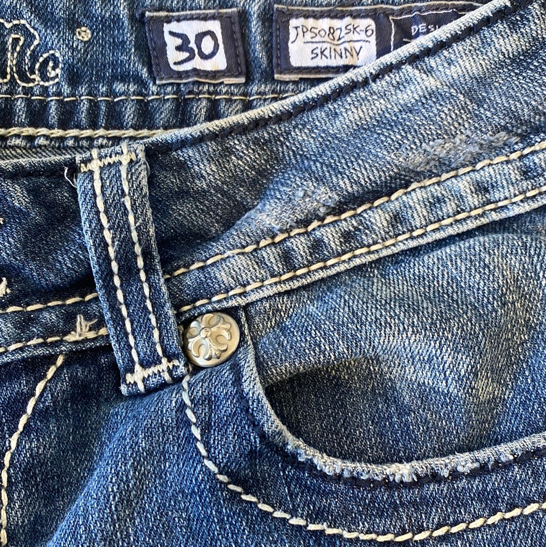 ♡ insane angel wing miss me jeans ♡