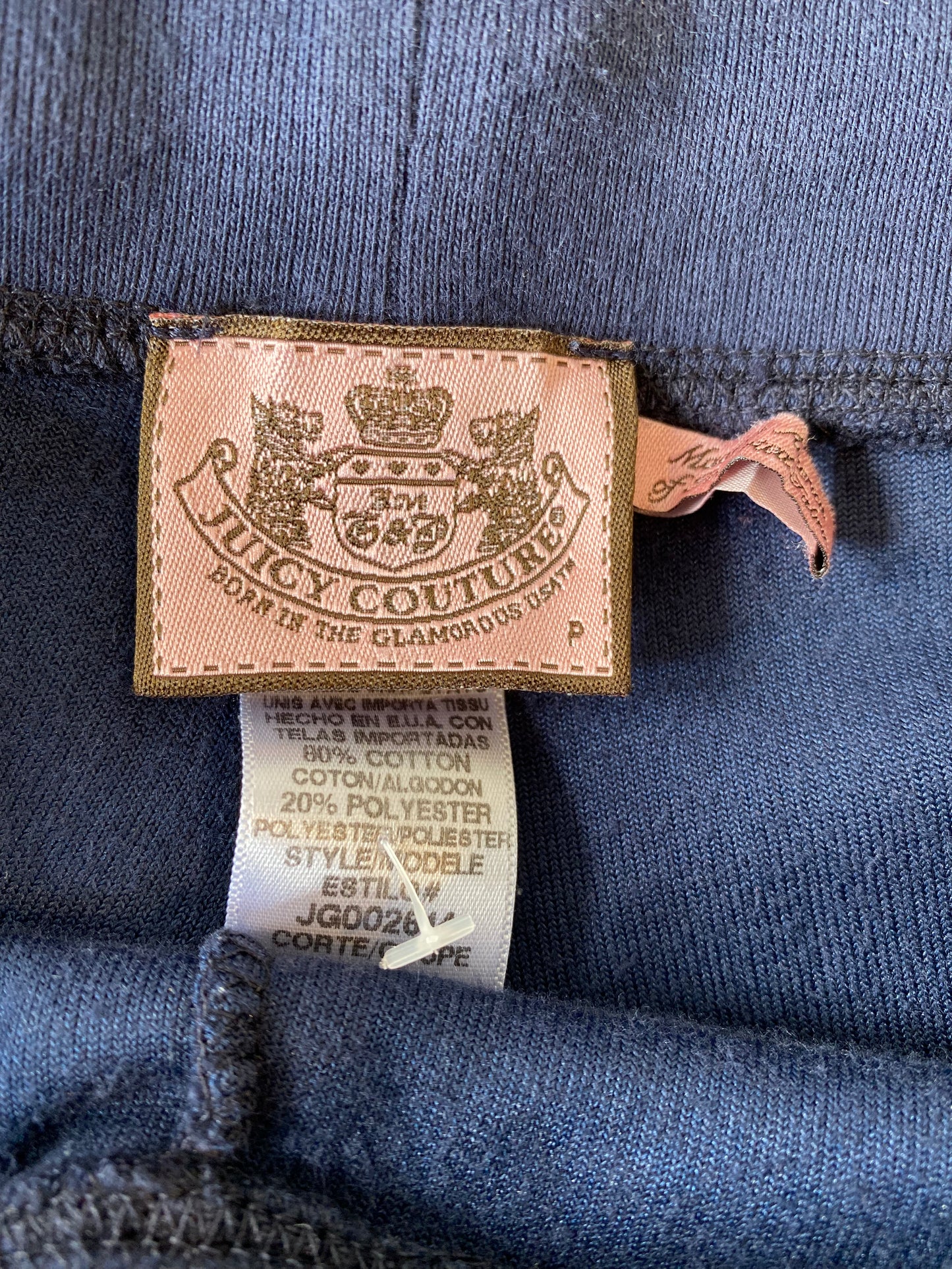 ♡ navy juicy couture pants ♡