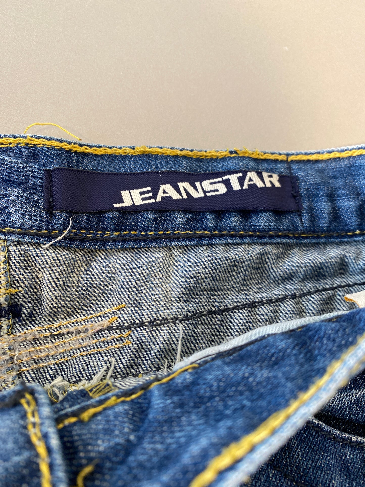 denim mini skirt