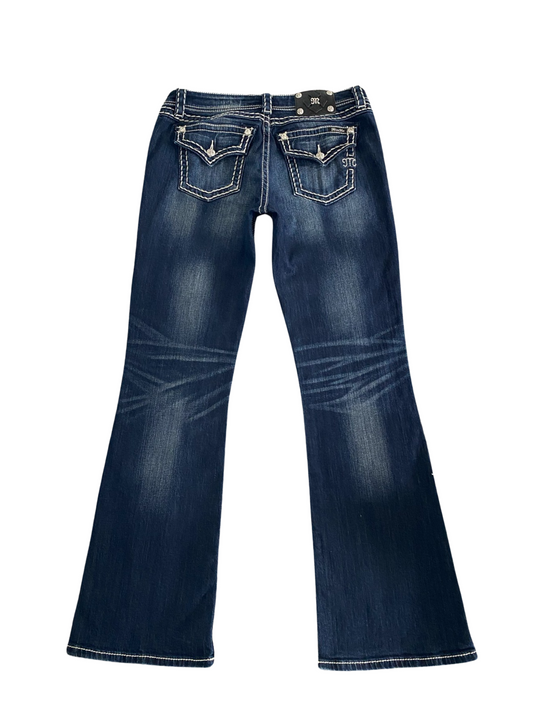 dark wash miss me jeans