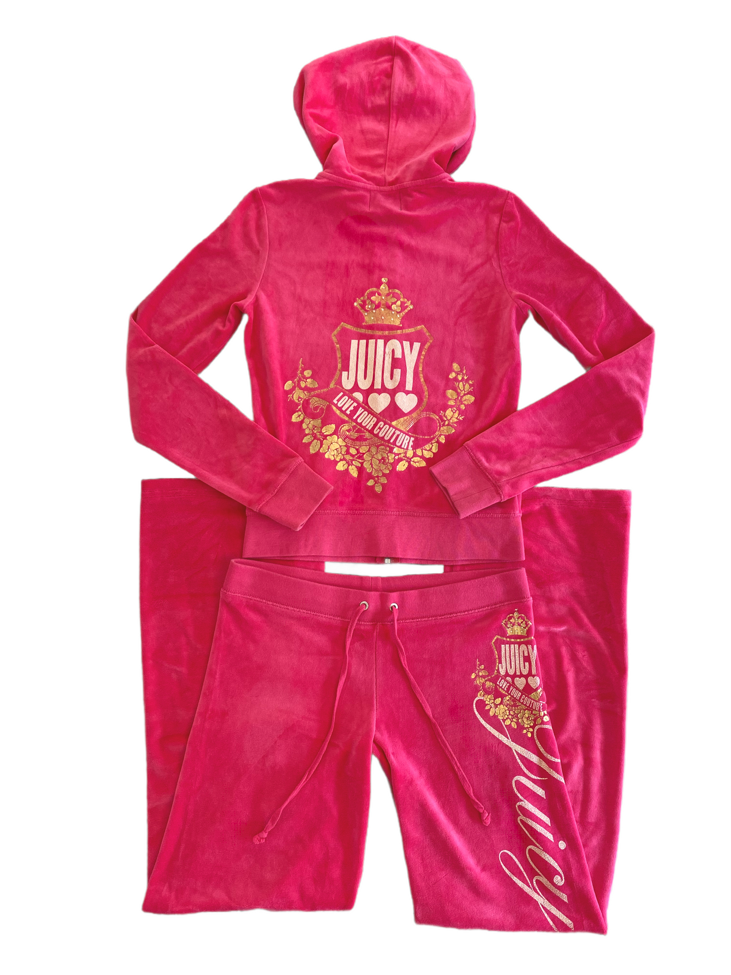 pink juicy couture tracksuit