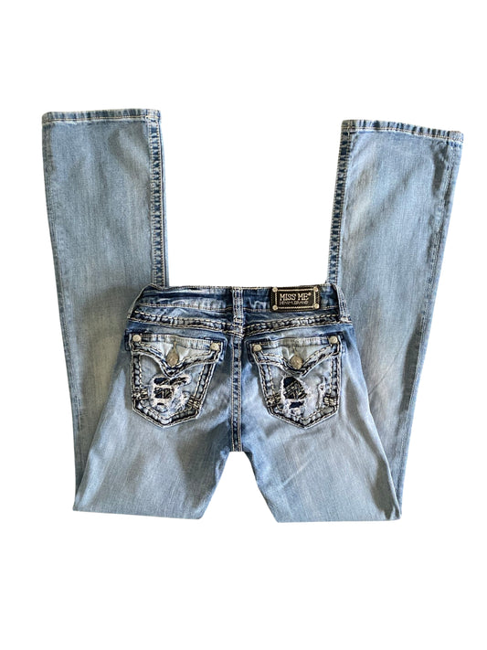 miss me bootcut light wash jeans
