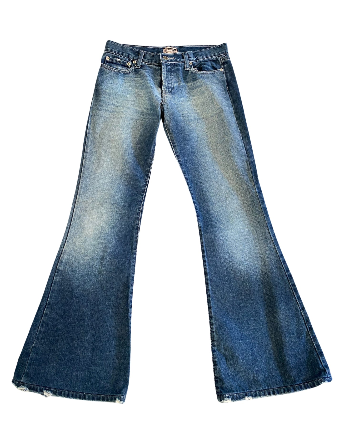 ♡ lee wide flare jeans ♡