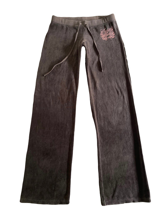 juicy couture pink and grey pants