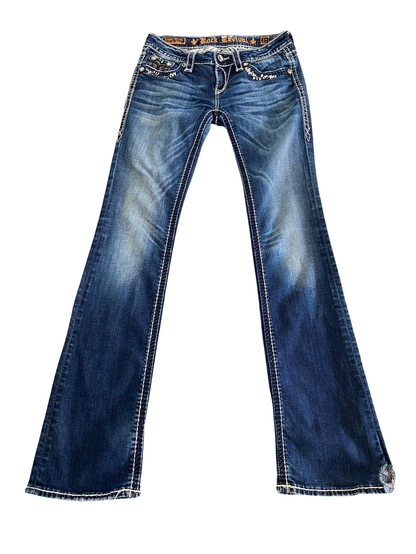 rock revival flare jeans