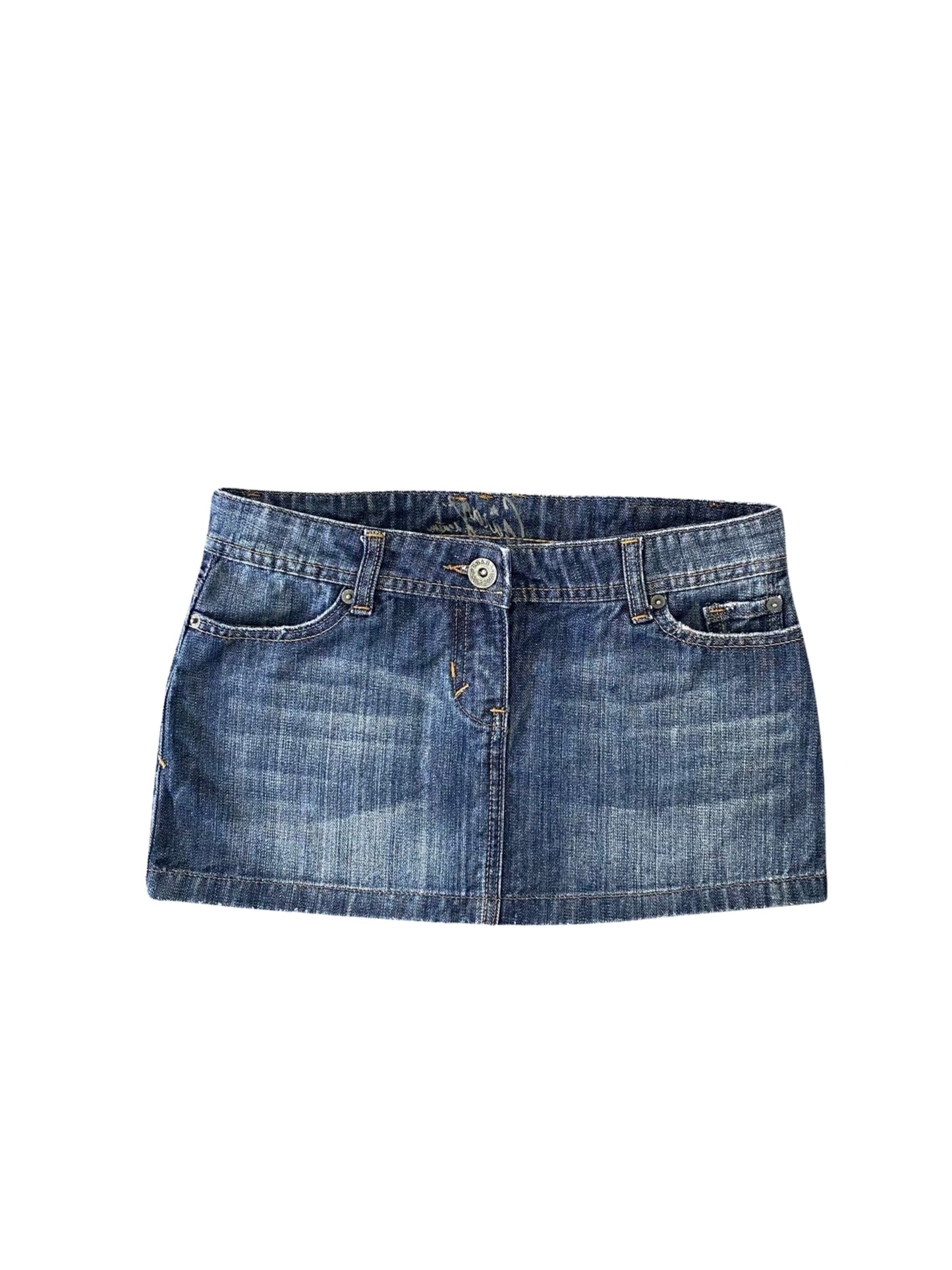 garage denim skirt