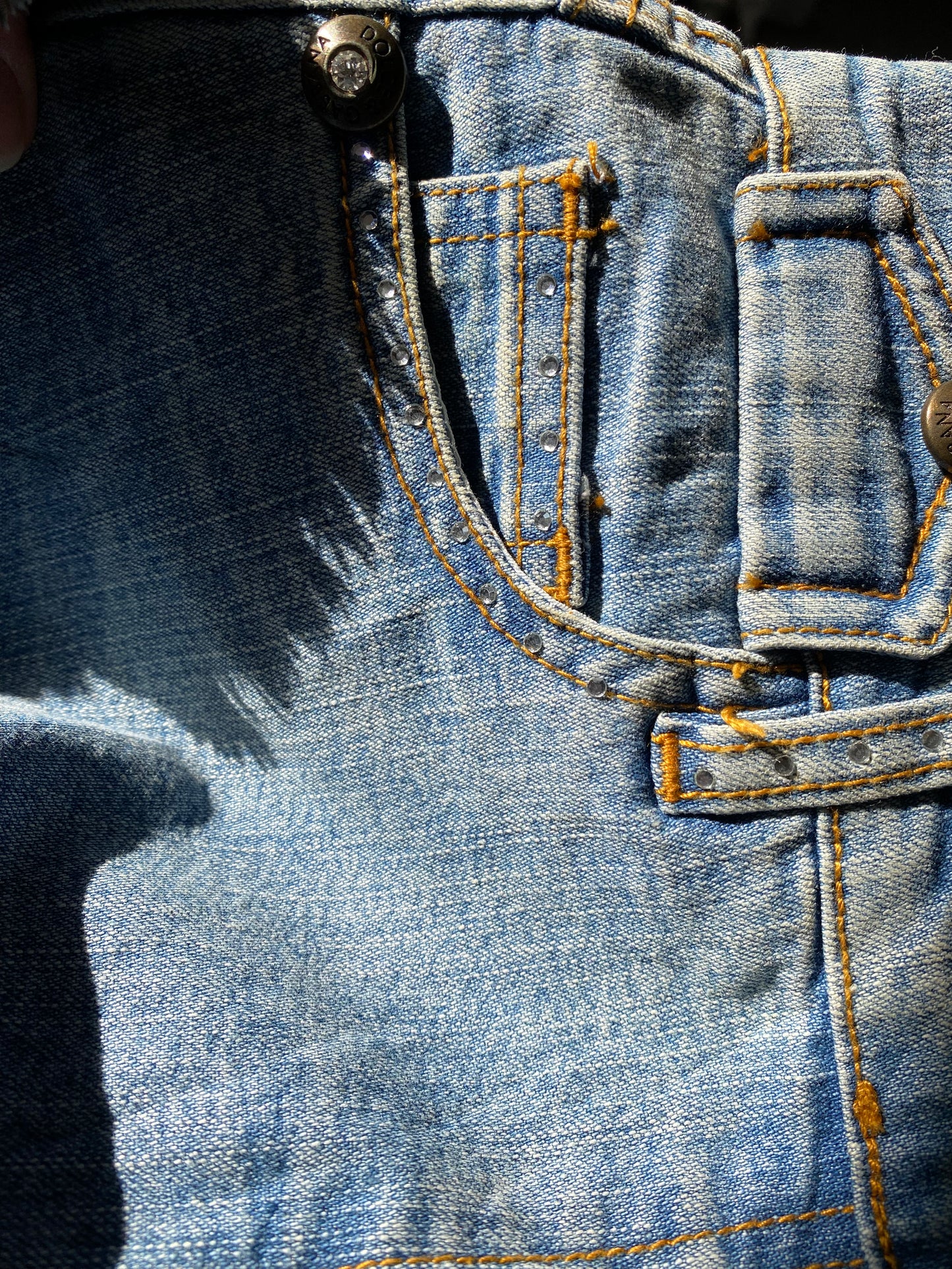 ♡ D&G denim mini skirt ♡