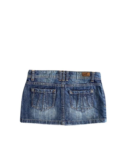 garage denim skirt