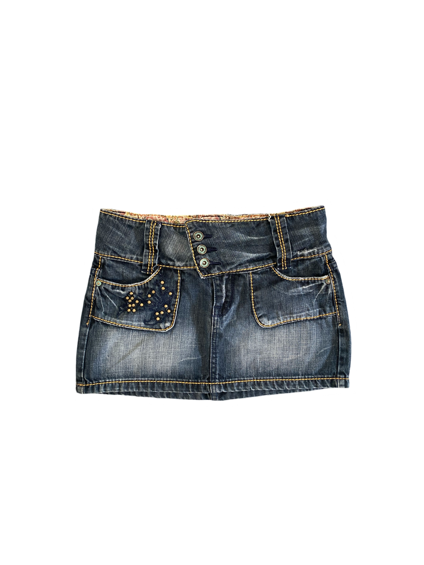 ildolce denim mini skirt