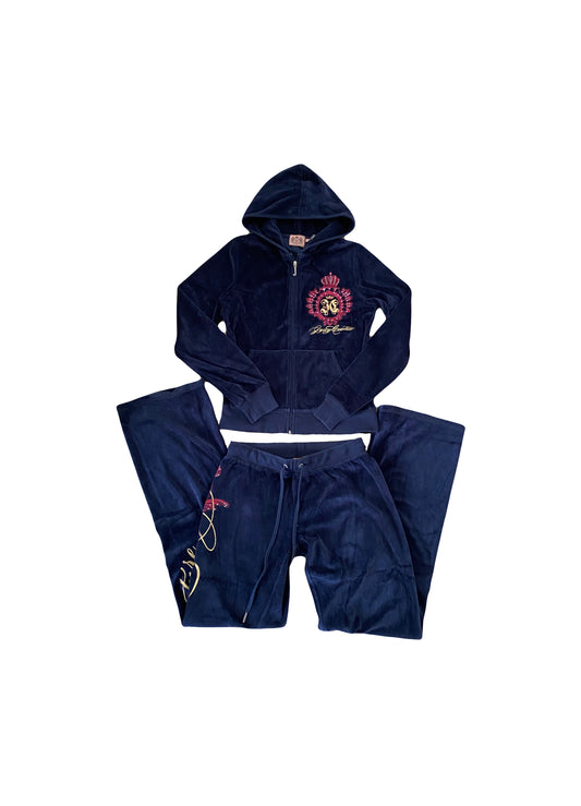 ♡navy juicy couture tracksuit♡