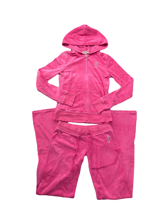 pink juicy couture tracksuit