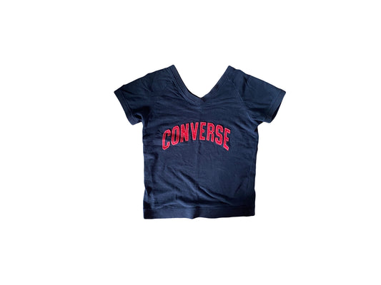 ♡black converse tee♡
