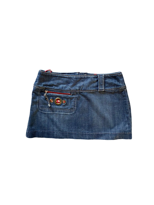 ♡MISS SIXTY vintage denim mini skirt♡