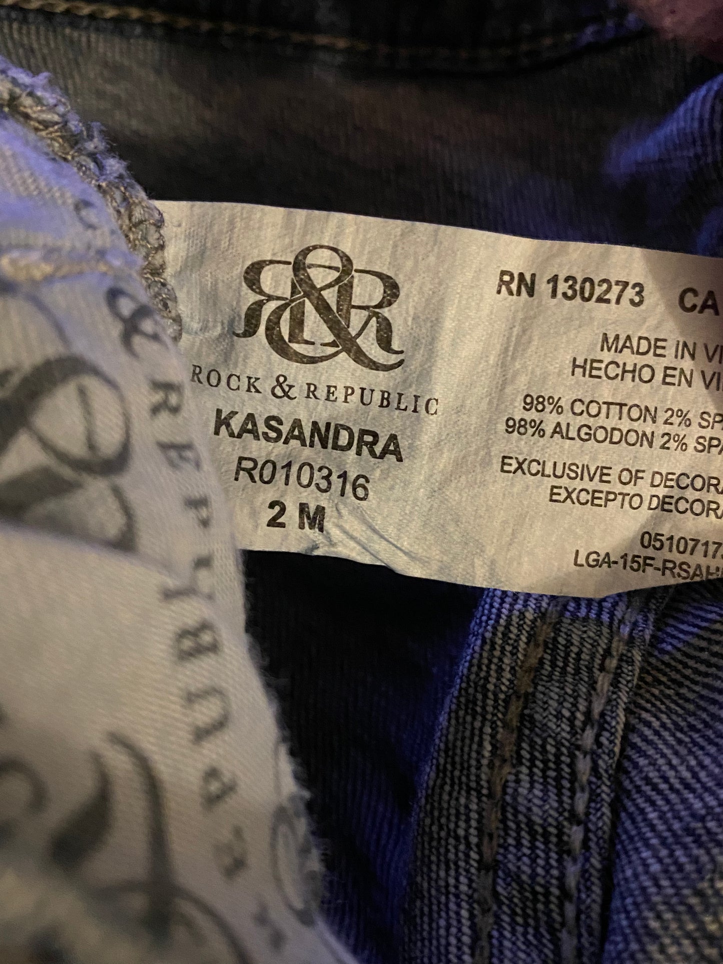 rock & republic flare jeans