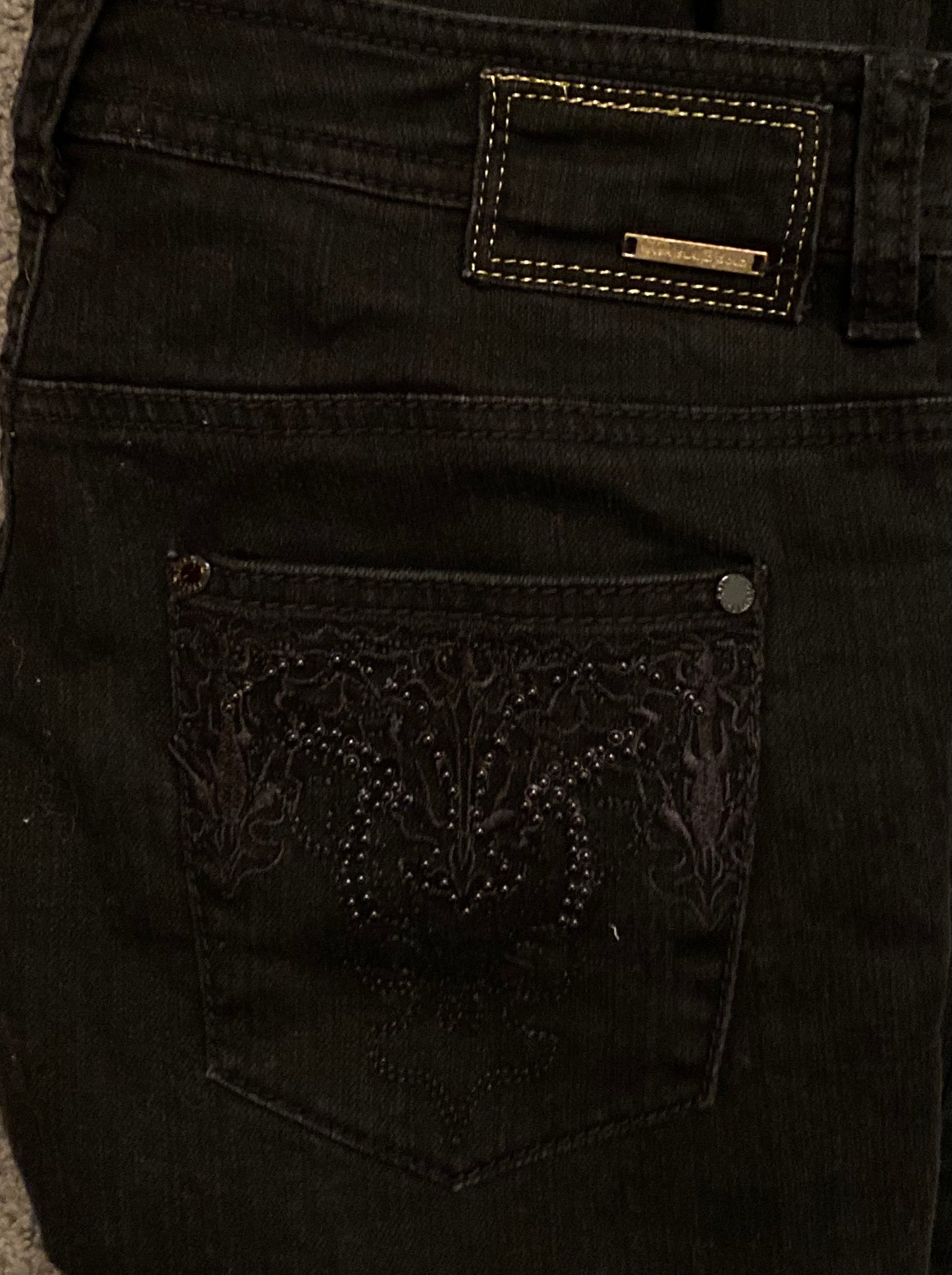 ♡river island black low rise jeans ♡