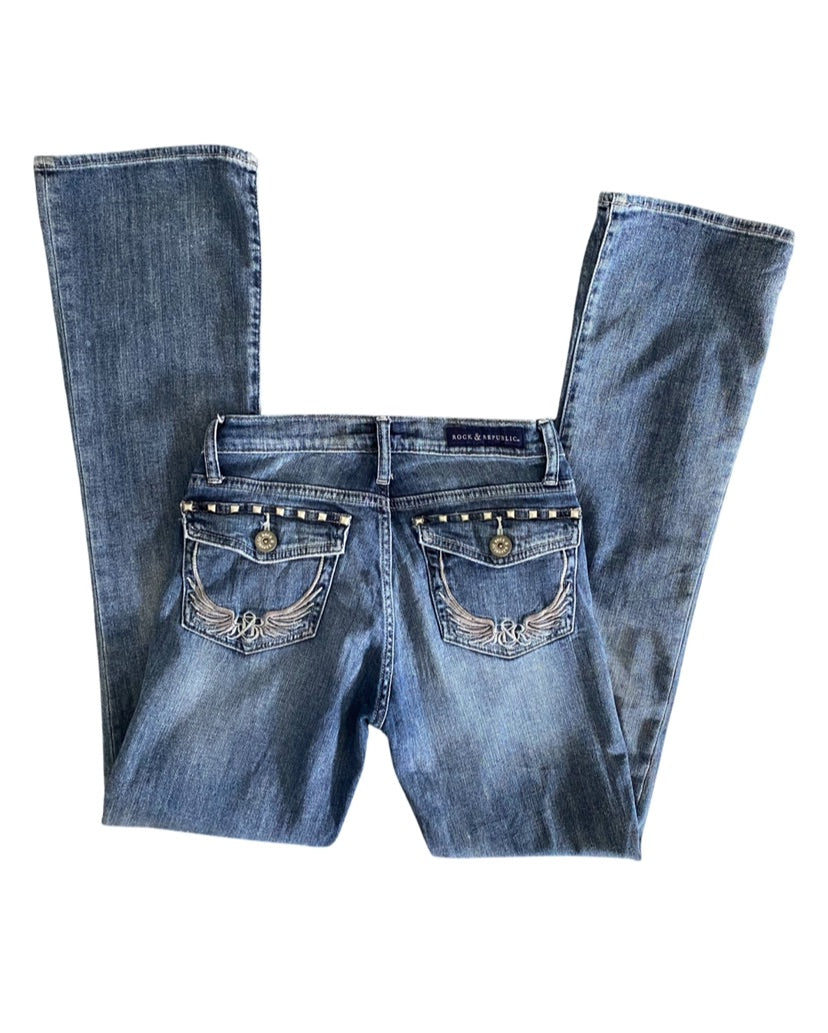 rock & republic flare jeans