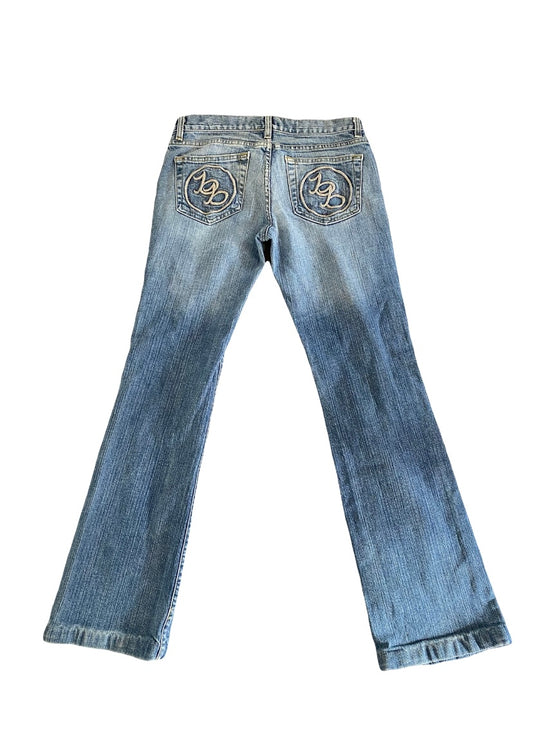 ♡bebe denim flare jeans♡